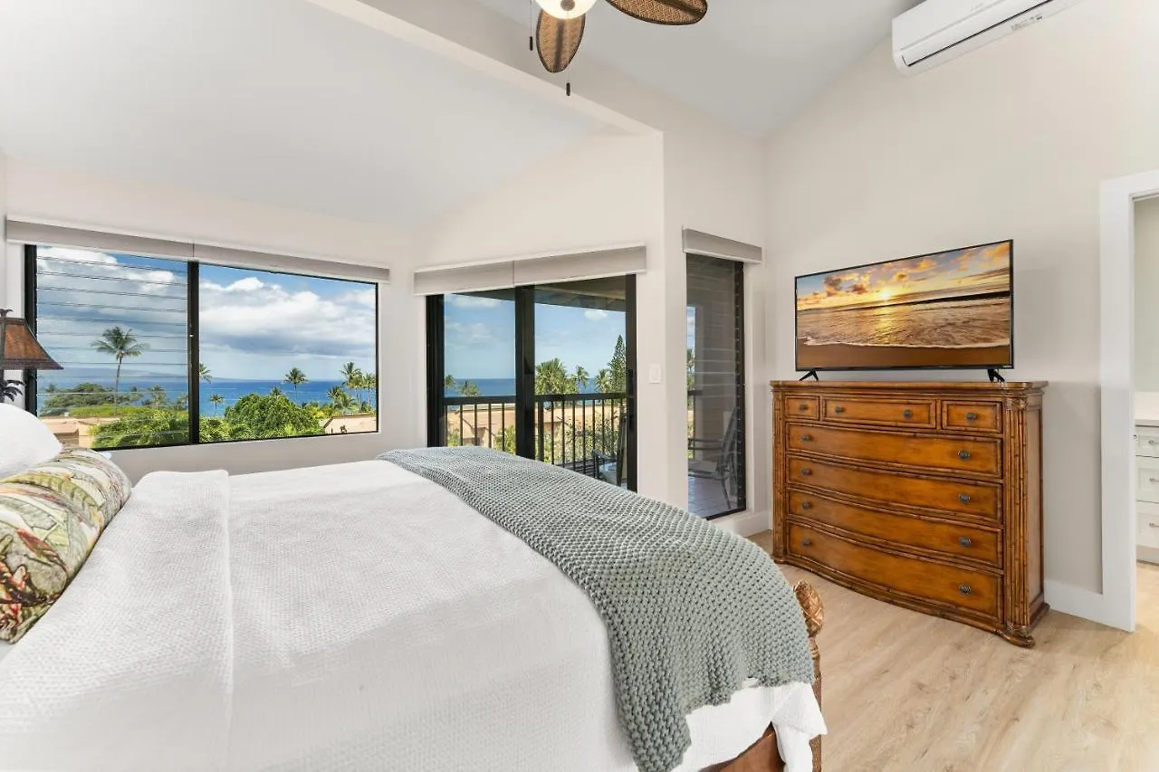 Holiday home Beautifully Remodeled Ocean View Condo In Wailea We27B